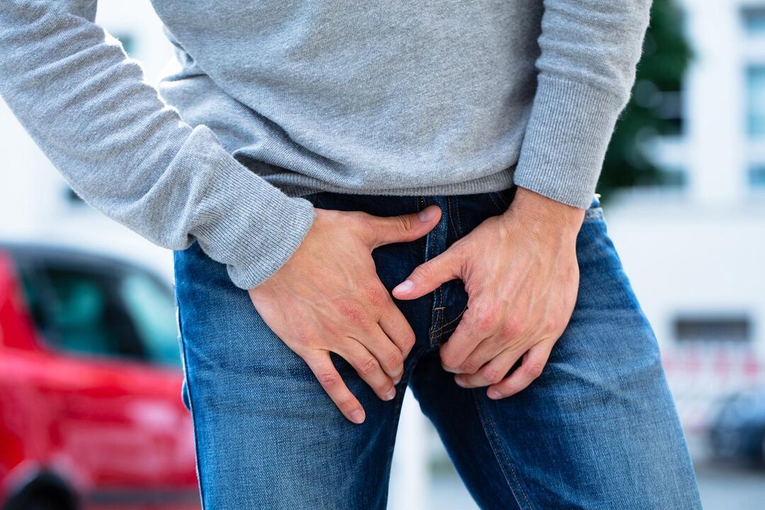 dhimbje në ijë në një burrë me prostatit guror