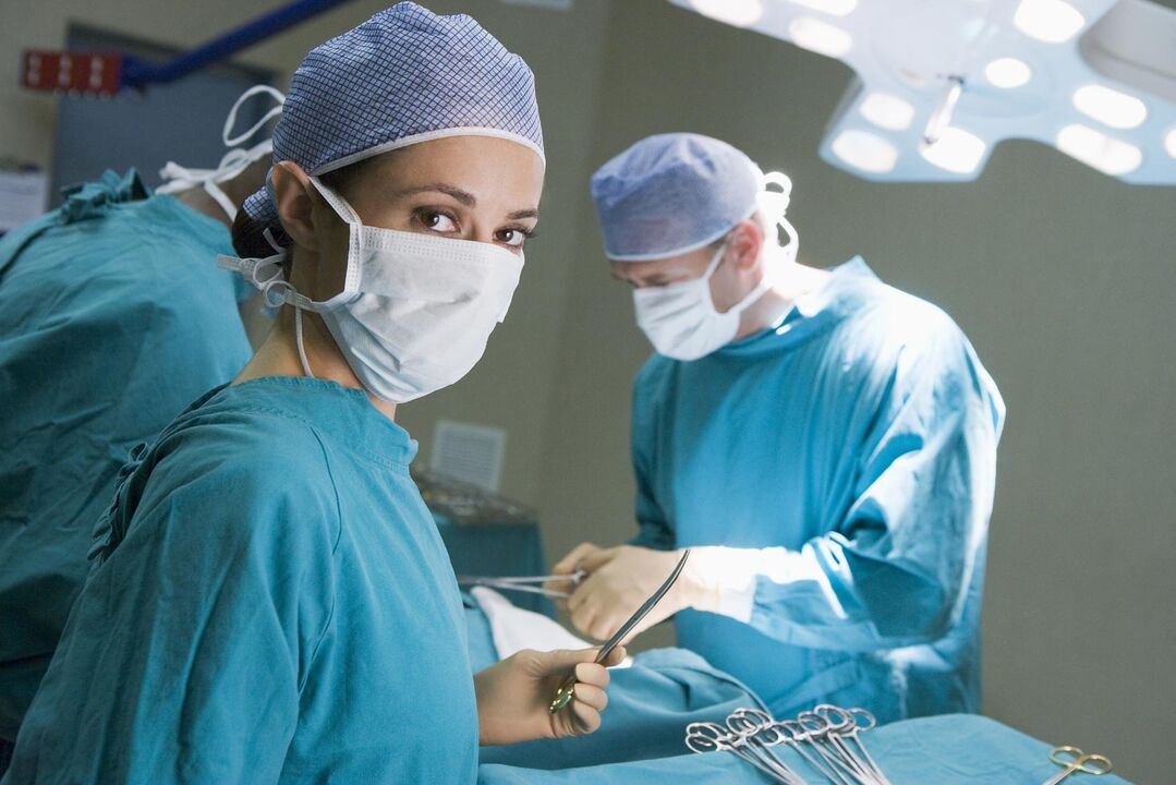 Në disa raste, stagnimi i prostatës kërkon kirurgji