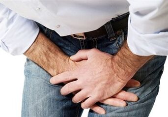 Dhimbja në perineum është një shenjë e prostatitit kronik